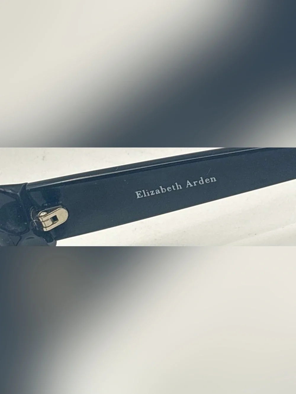 Elizabeth Arden EA Sun 47-2 Black Oval Sunglasses Frames Only